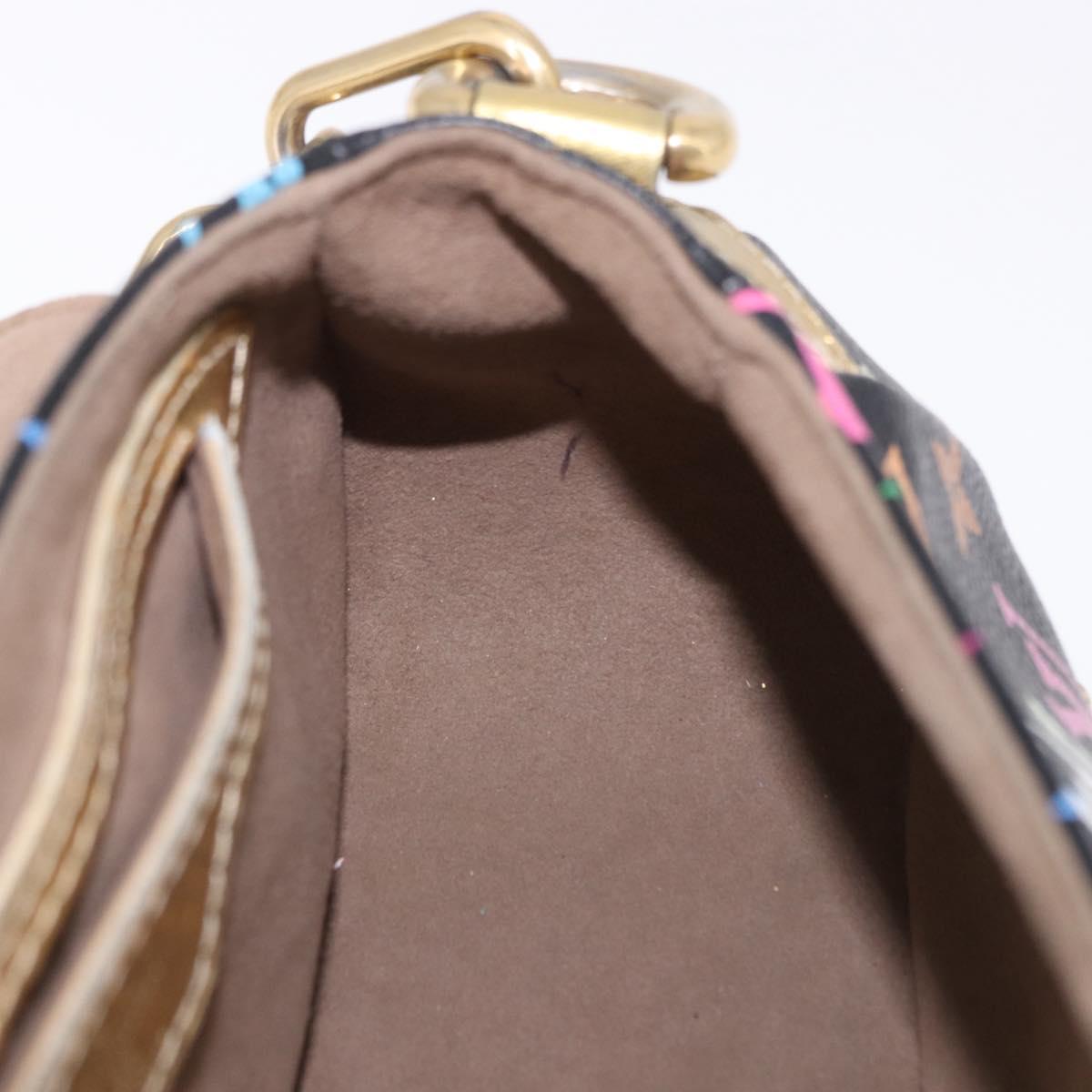 LOUIS VUITTON Monogram Multicolor Marilyn Bag Black M40207 LV Auth 191474V