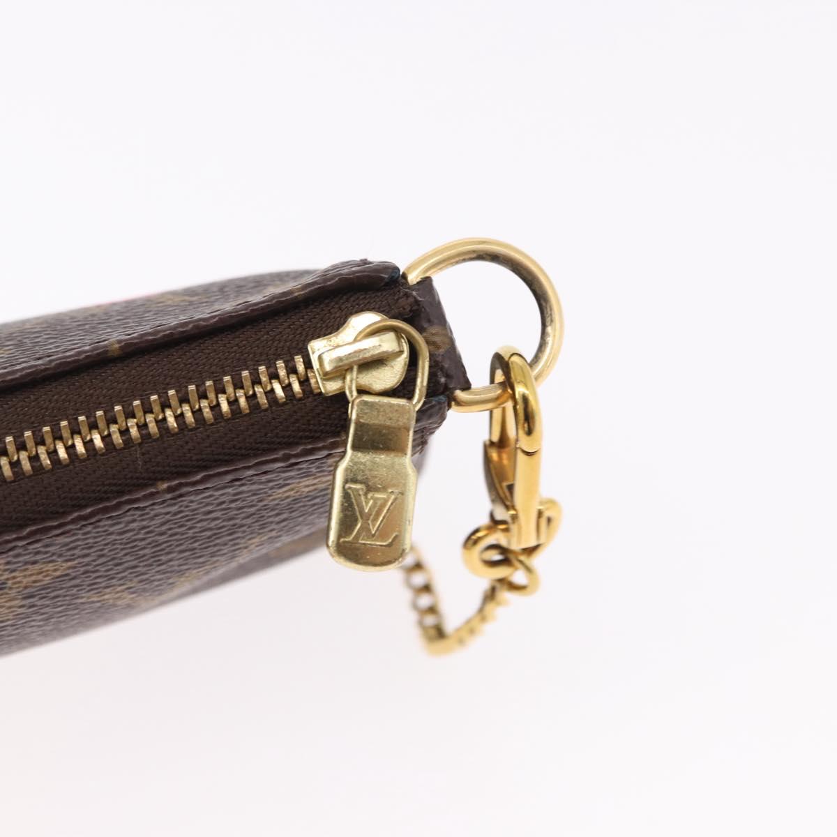 LOUIS VUITTON Vivienne Mini Pochette Accessoires Pouch M68489 Auth 191475SM