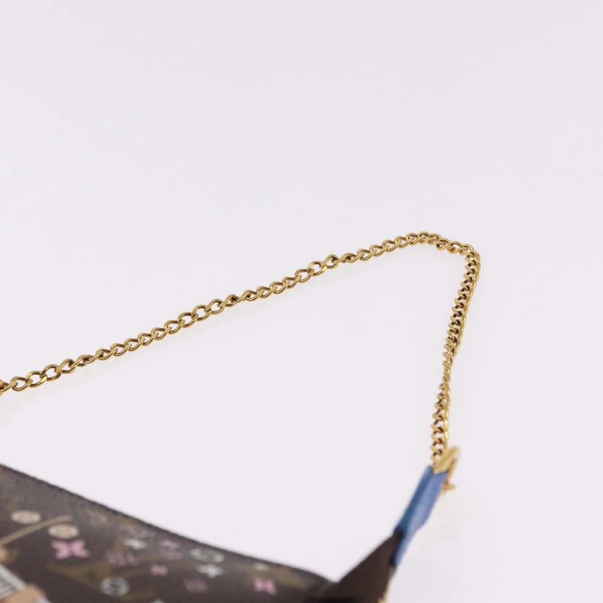 LOUIS VUITTON Vivienne Mini Pochette Accessoires Pouch M68489 Auth 191475SM
