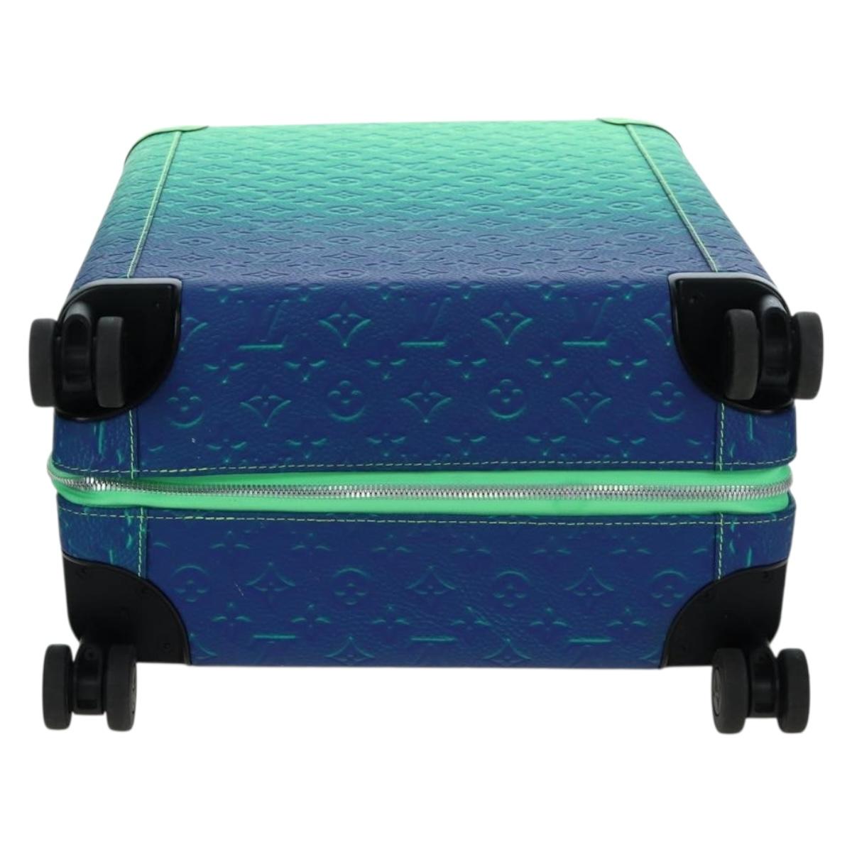 LOUIS VUITTON Taurillon Clemence Illusion Horizon 50 Suitcase Auth 191482SM