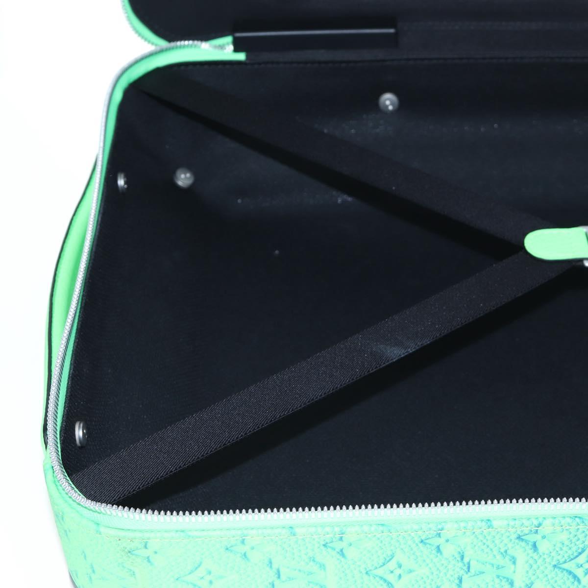 LOUIS VUITTON Taurillon Clemence Illusion Horizon 50 Suitcase Auth 191482SM