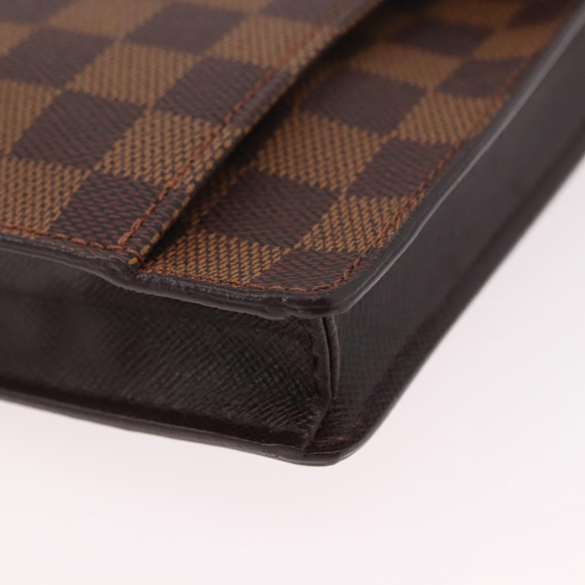 LOUIS VUITTON Damier Ebene Pimlico Shoulder Bag N45272 LV Auth 191489A