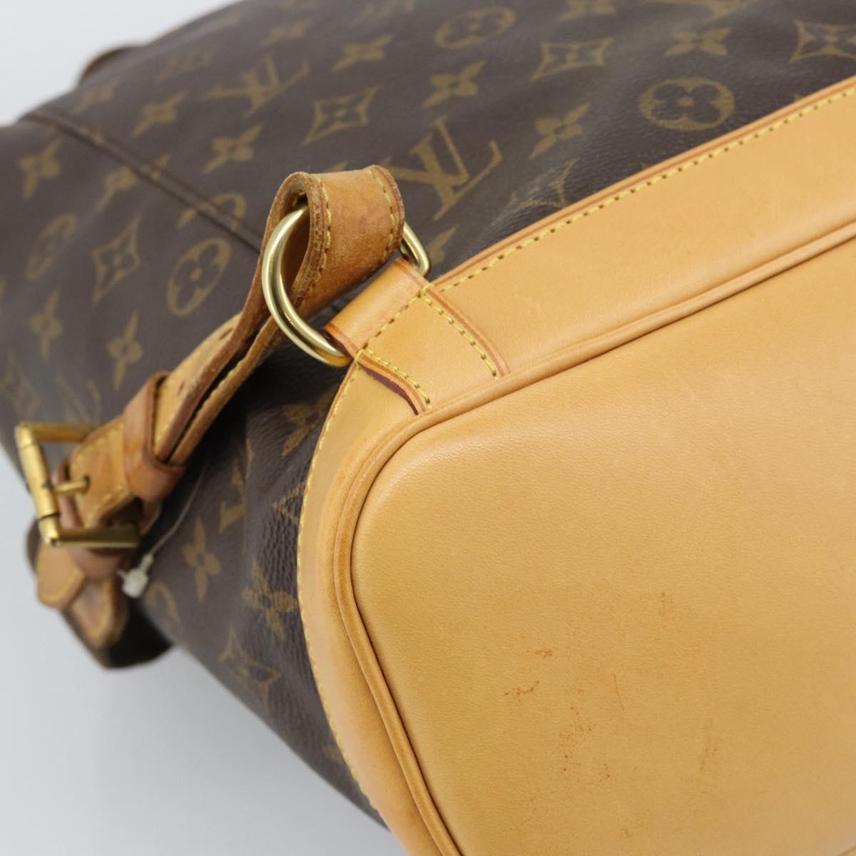 LOUIS VUITTON Monogram Montsouris GM Backpack M51135 LV Auth 191496