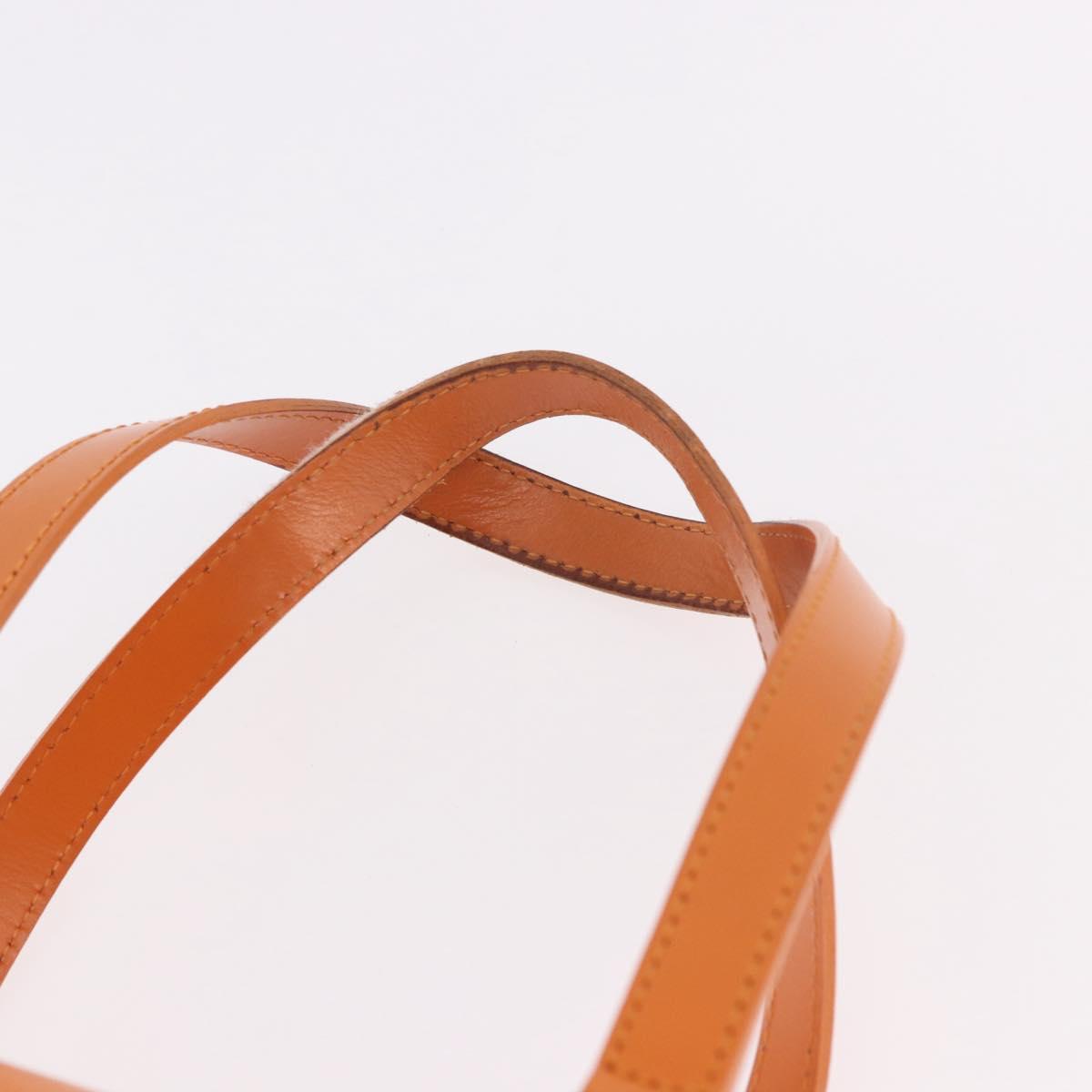 LOUIS VUITTON Epi Soufflot Hand Bag Orange M5222H LV Auth 191497A