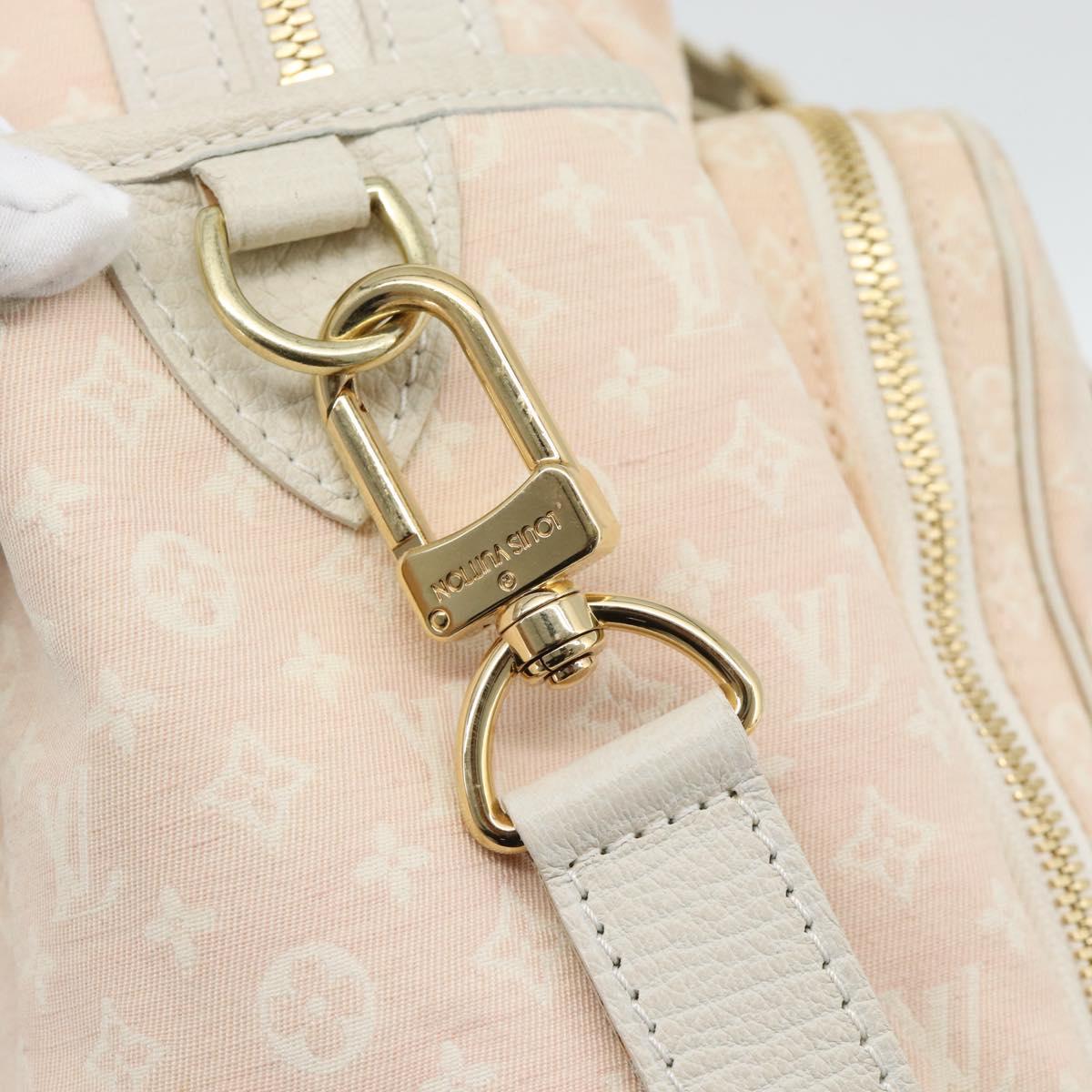 LOUIS VUITTON Monogram Mini Lin Sac Arange Shoulder Bag Rose M95255 Auth 191500