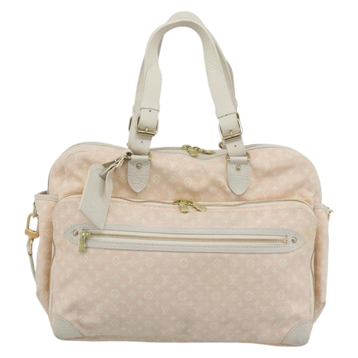 LOUIS VUITTON Monogram Mini Lin Sac Arange Shoulder Bag Rose M95255 Auth 191500