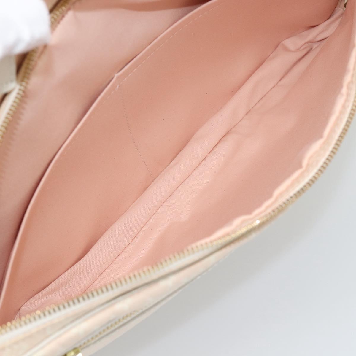 LOUIS VUITTON Monogram Mini Lin Sac Arange Shoulder Bag Rose M95255 Auth 191500