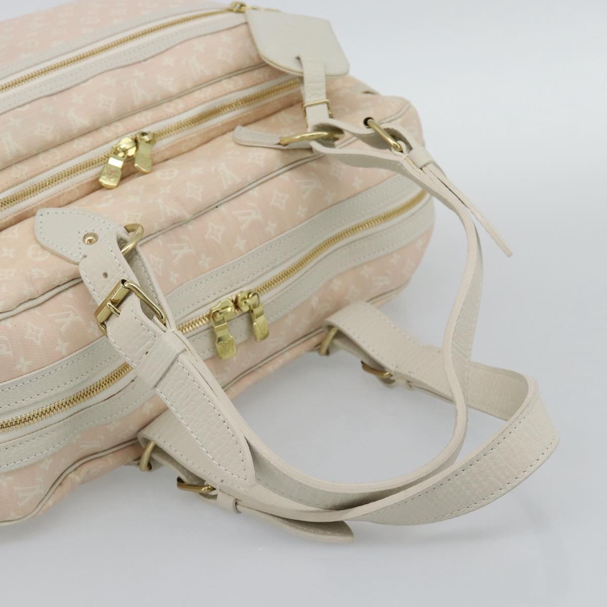 LOUIS VUITTON Monogram Mini Lin Sac Arange Shoulder Bag Rose M95255 Auth 191500