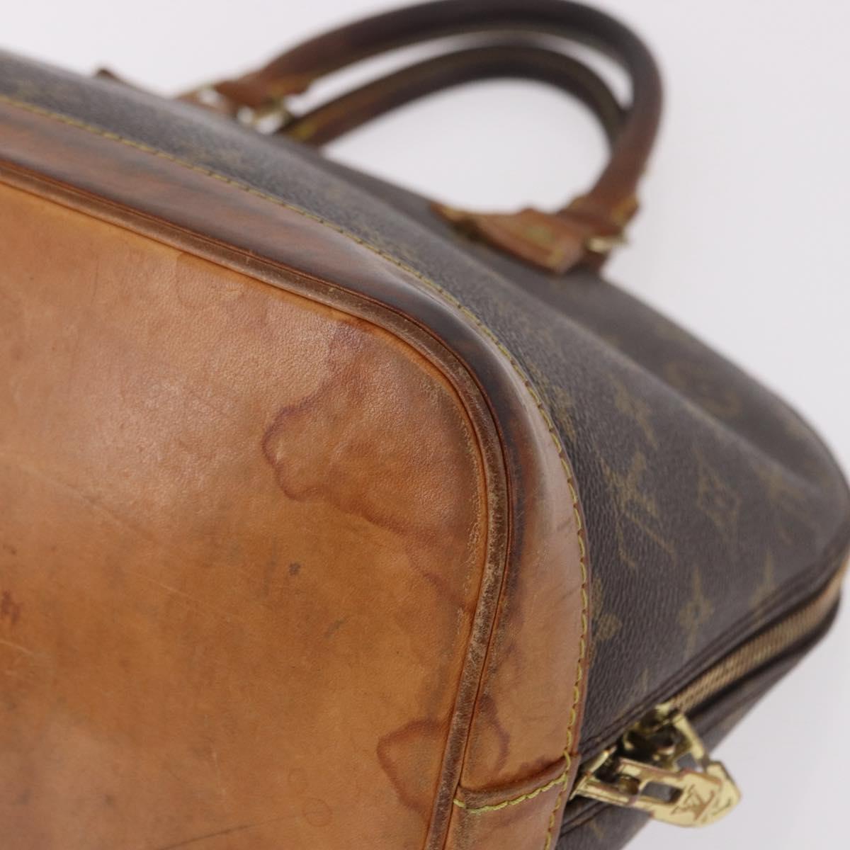 LOUIS VUITTON Monogram Alma Hand Bag M51130 LV Auth 191501