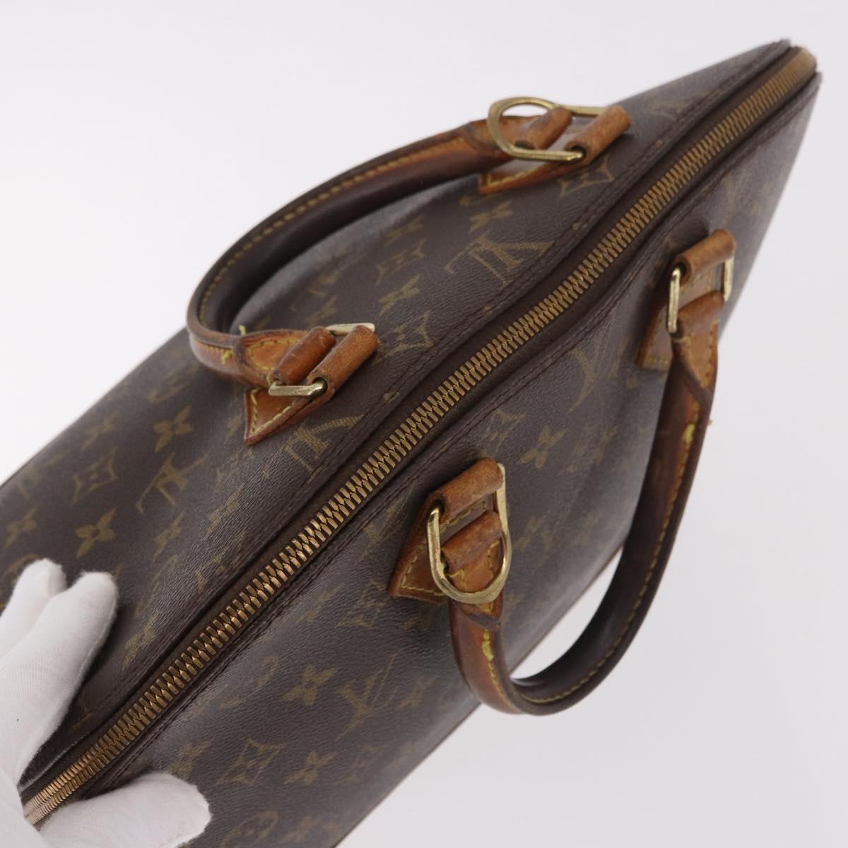 LOUIS VUITTON Monogram Alma Hand Bag M51130 LV Auth 191501