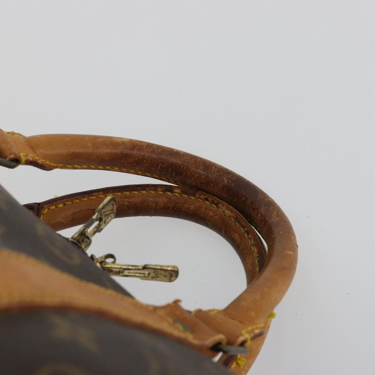 LOUIS VUITTON Monogram Keepall Bandouliere 60 Boston Bag M41412 LV Auth 191502