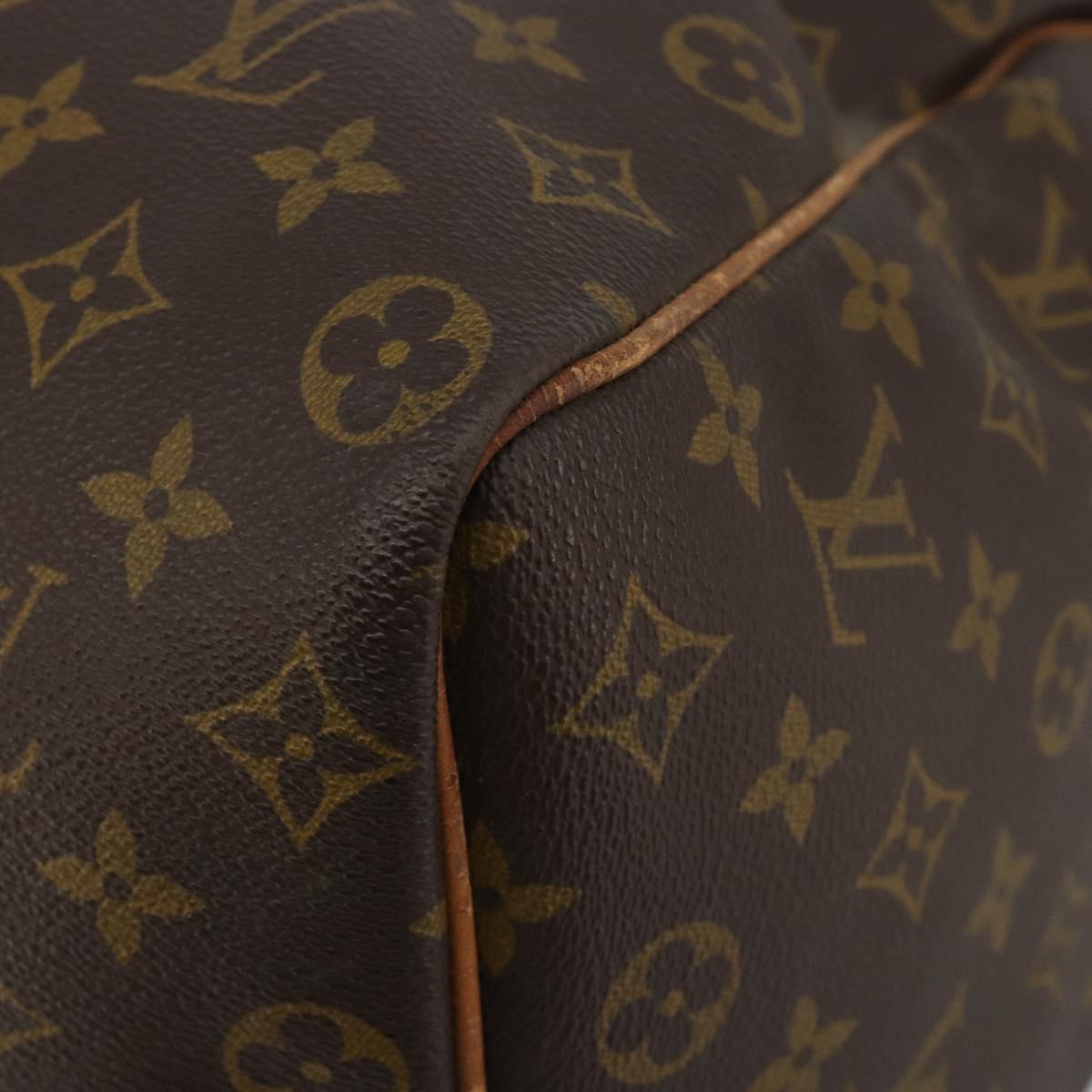 LOUIS VUITTON Monogram Keepall 50 Boston Bag M41426 LV Auth 191503