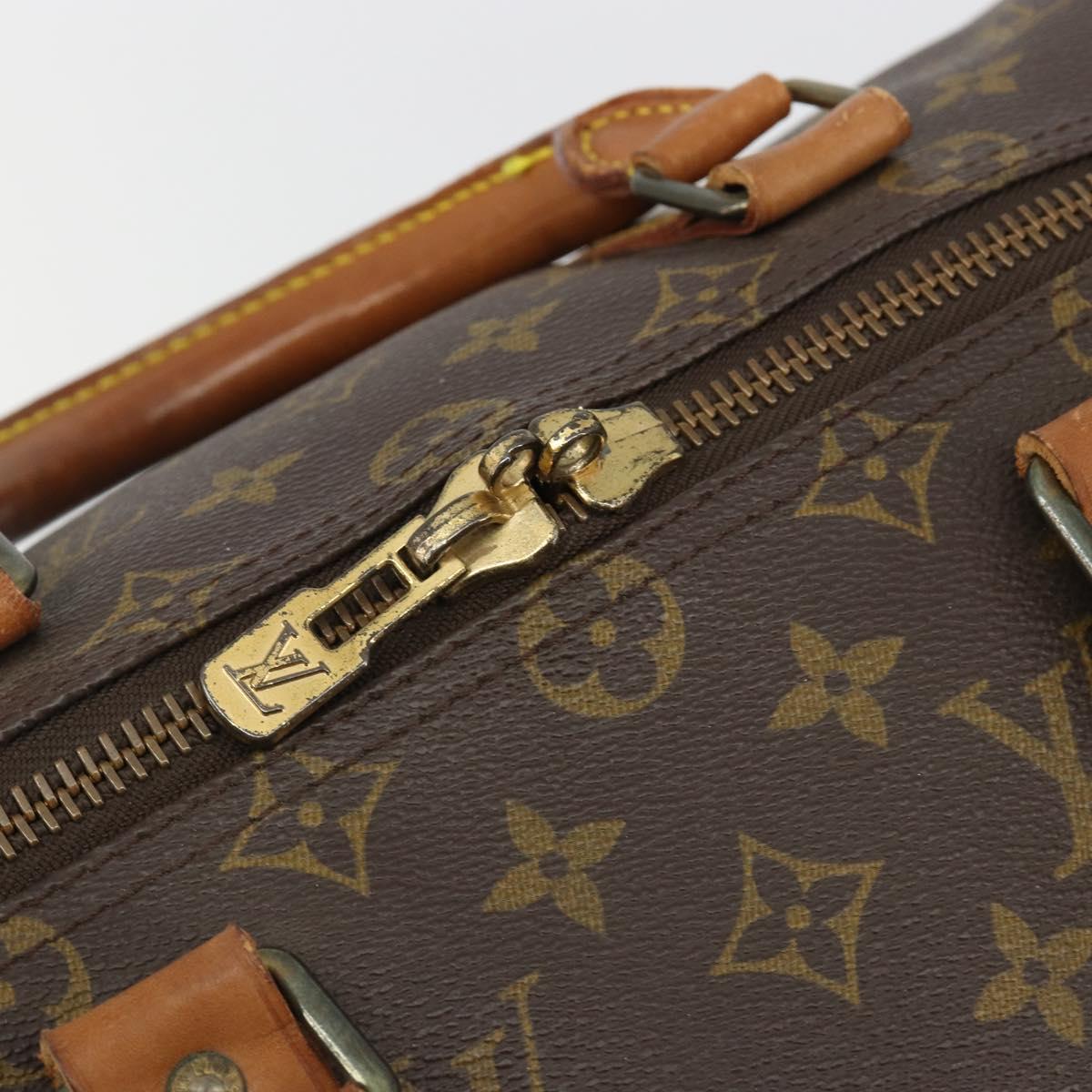LOUIS VUITTON Monogram Keepall 50 Boston Bag M41426 LV Auth 191503