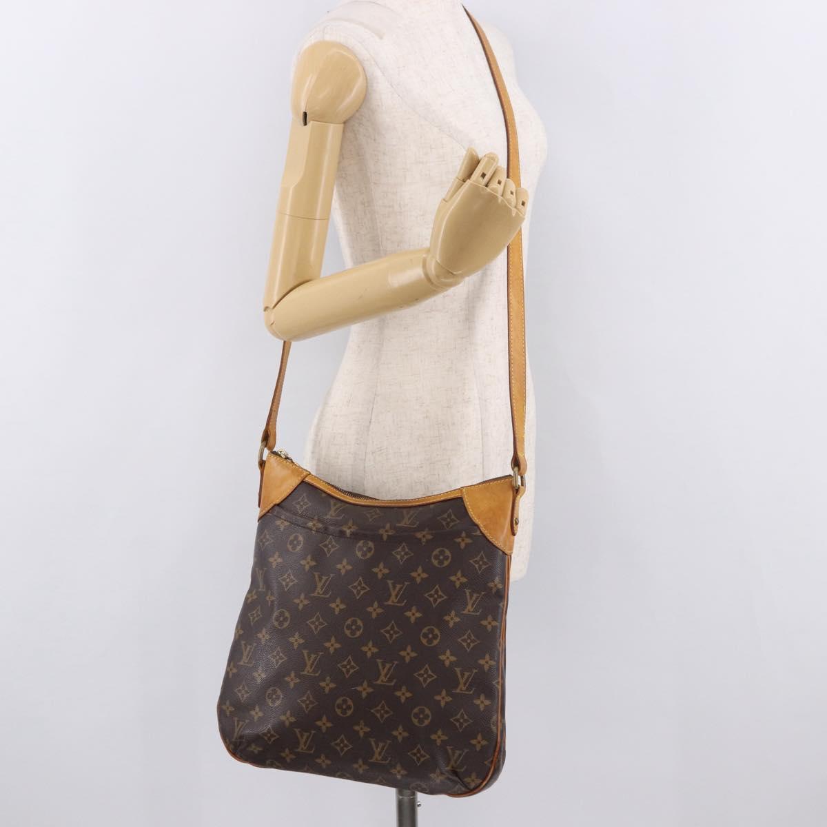 LOUIS VUITTON Monogram Odeon PM Shoulder Bag M56390 LV Auth 191504