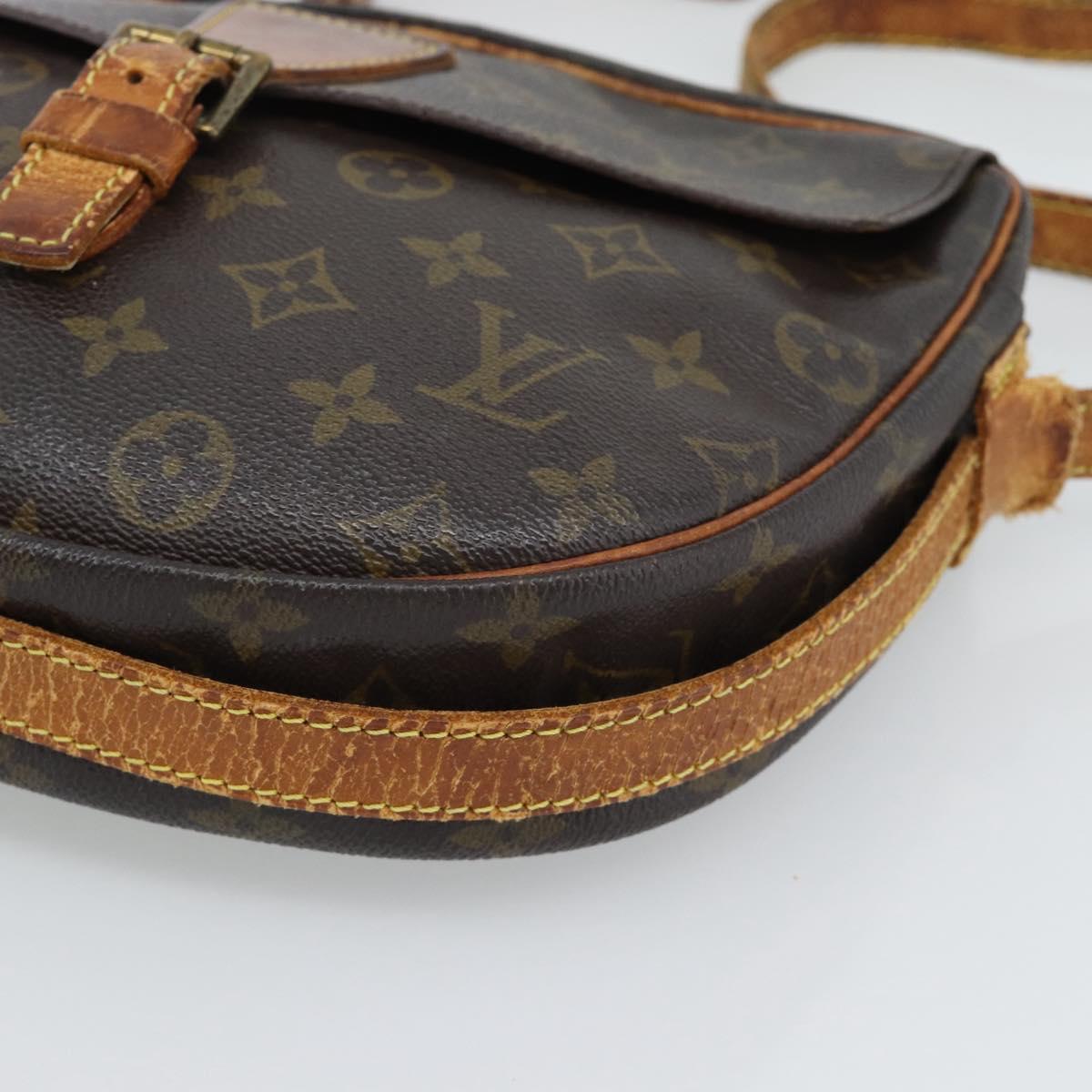 LOUIS VUITTON Monogram Jeune Fille MM Shoulder Bag M51226 LV Auth 191505