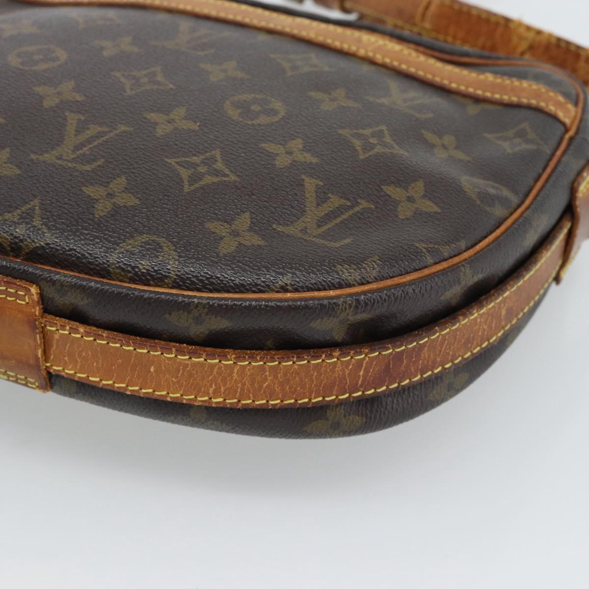 LOUIS VUITTON Monogram Jeune Fille MM Shoulder Bag M51226 LV Auth 191505