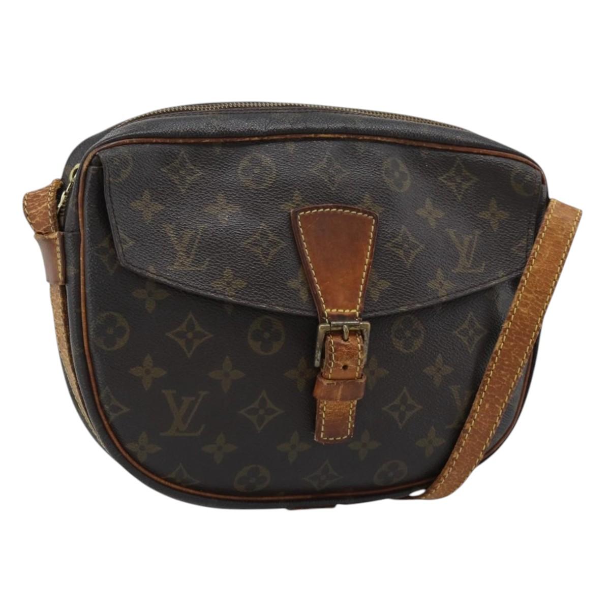 LOUIS VUITTON Monogram Jeune Fille MM Shoulder Bag M51226 LV Auth 191505