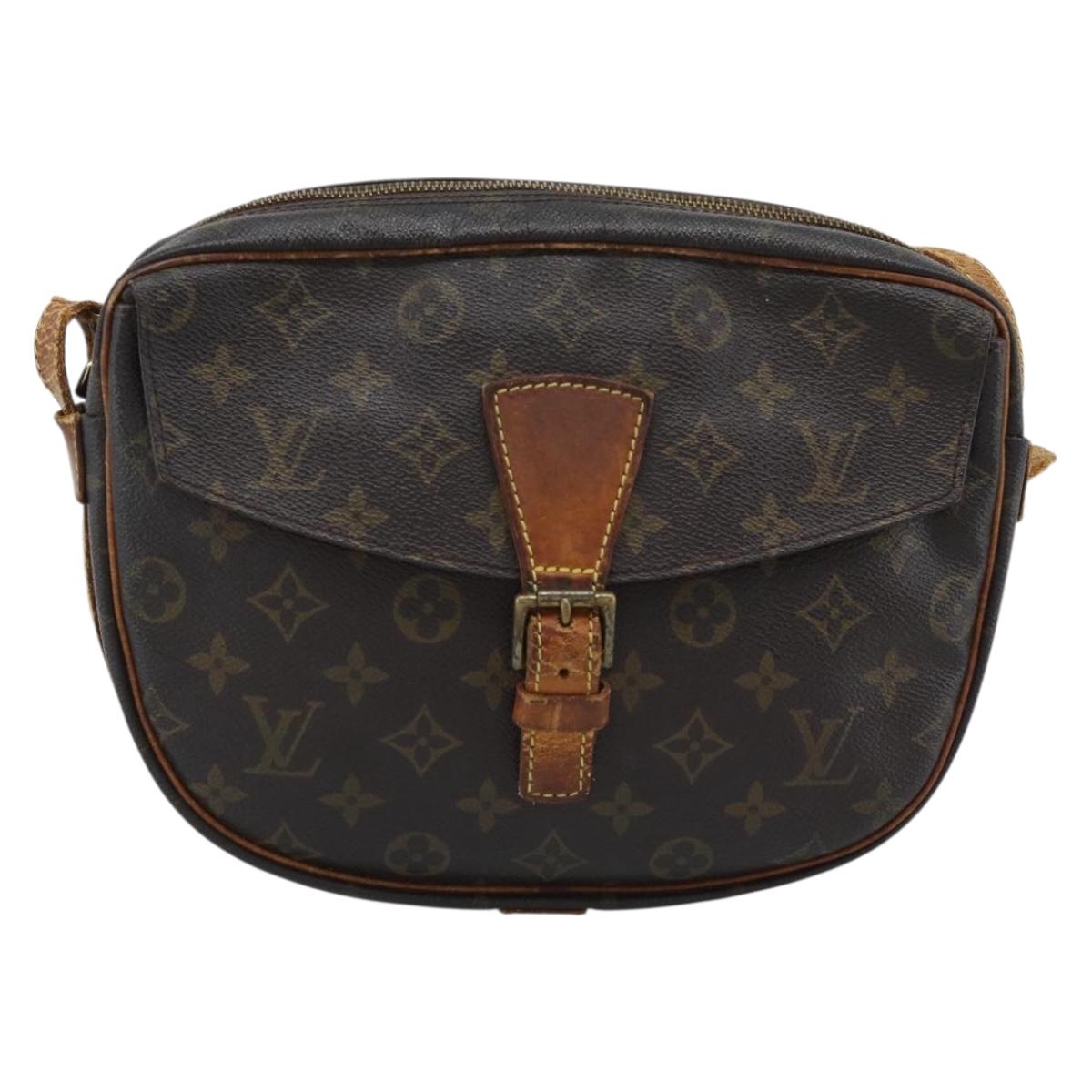 LOUIS VUITTON Monogram Jeune Fille MM Shoulder Bag M51226 LV Auth 191505
