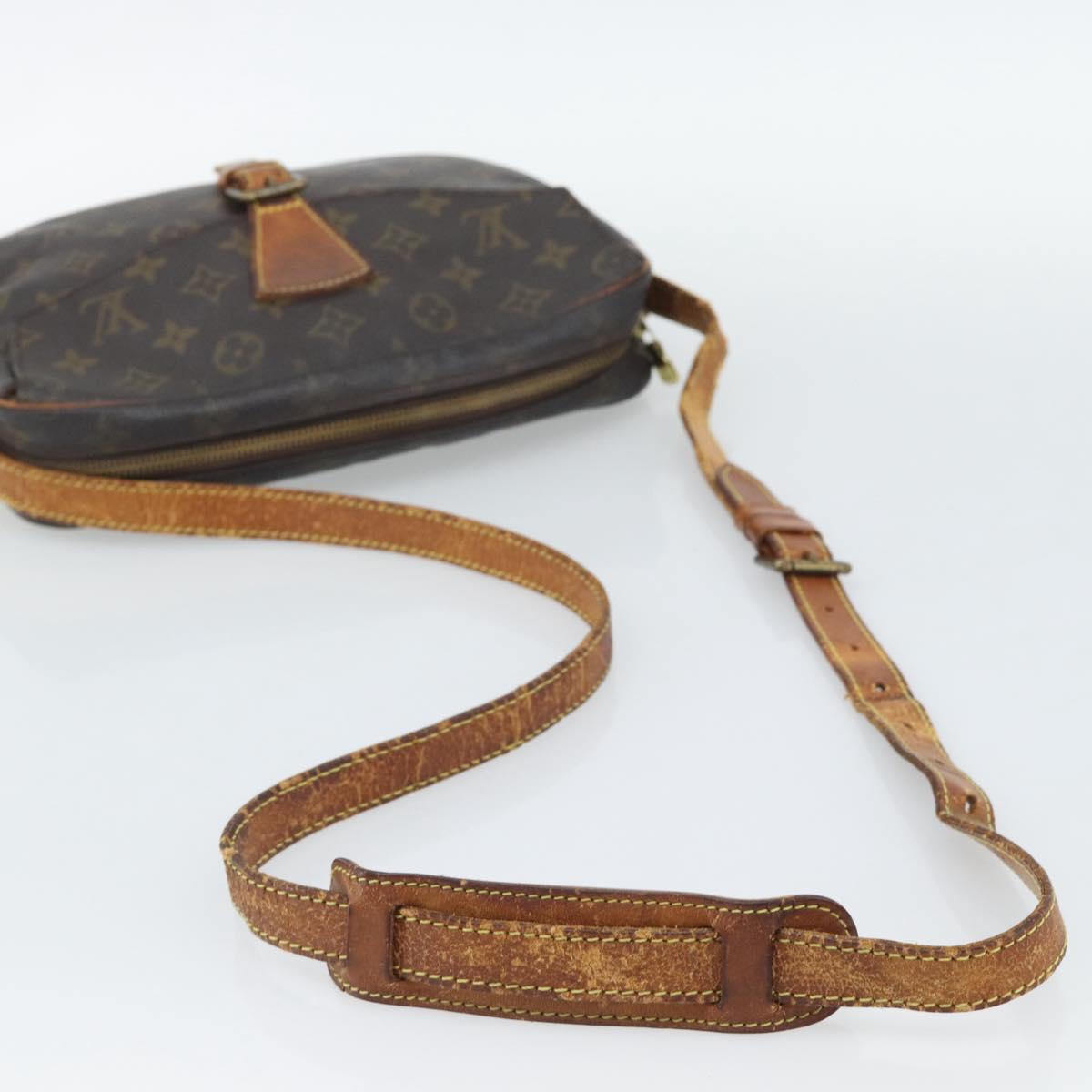 LOUIS VUITTON Monogram Jeune Fille MM Shoulder Bag M51226 LV Auth 191505