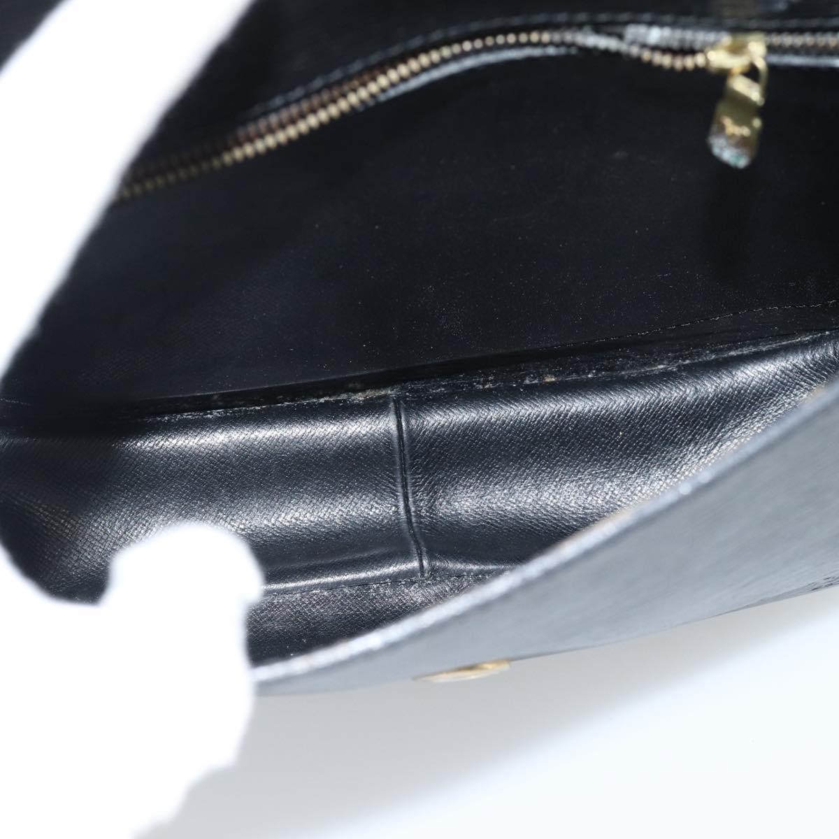 LOUIS VUITTON Epi Saint Cloud GM Shoulder Bag Black M52192 LV Auth 191506