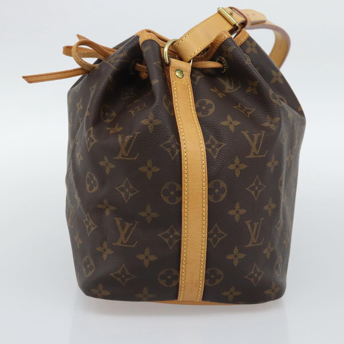 LOUIS VUITTON Monogram Petit Noe Shoulder Bag M42226 LV Auth 191511A