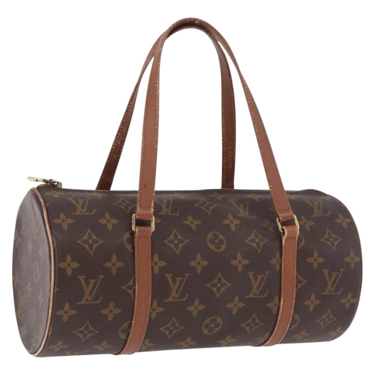 LOUIS VUITTON Monogram Papillon 30 Hand Bag M51365 LV Auth 191512