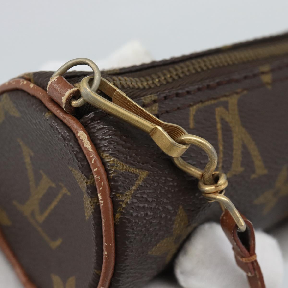 LOUIS VUITTON Monogram Papillon Pouch LV Auth 191513