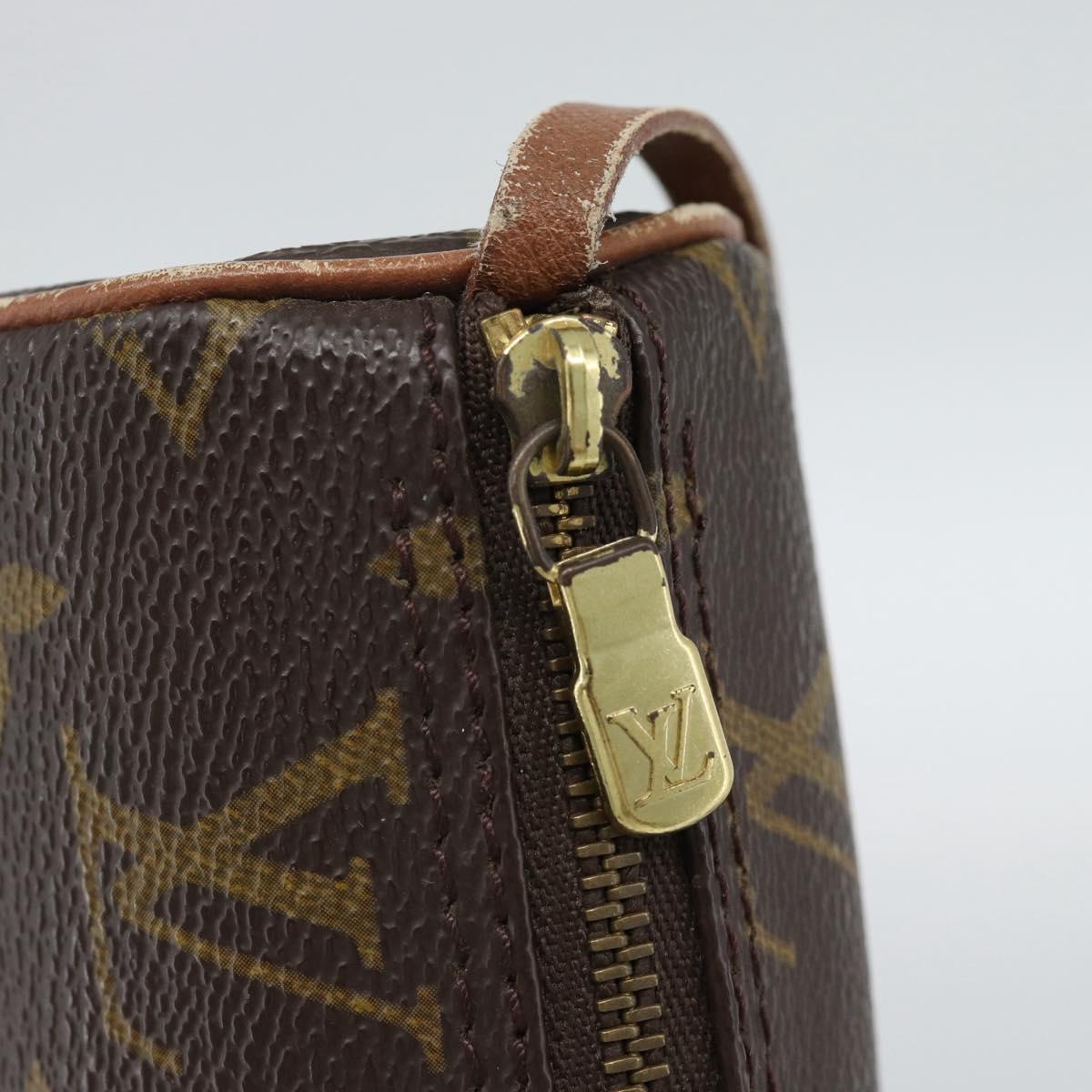 LOUIS VUITTON Monogram Papillon Pouch LV Auth 191513