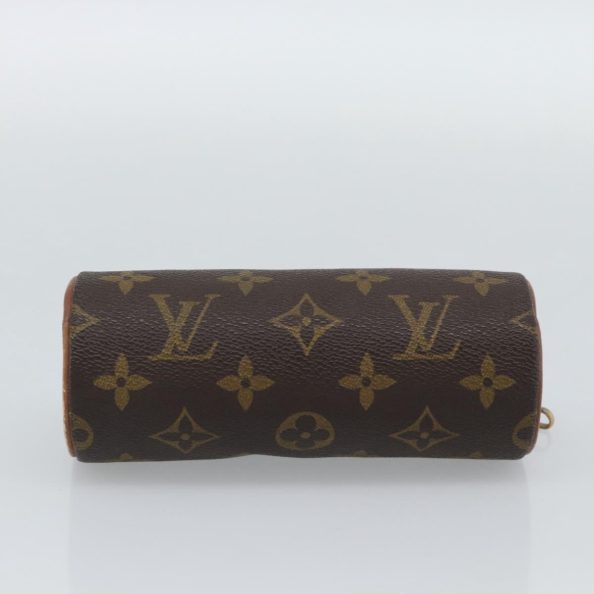 LOUIS VUITTON Monogram Papillon Pouch LV Auth 191513