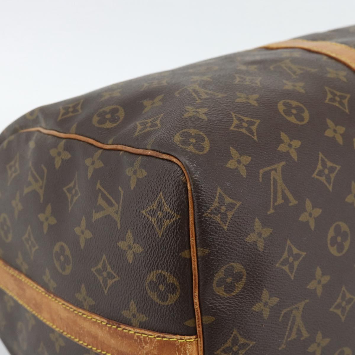 LOUIS VUITTON Monogram Keepall Bandouliere 45 Boston Bag M41418 LV Auth 191514