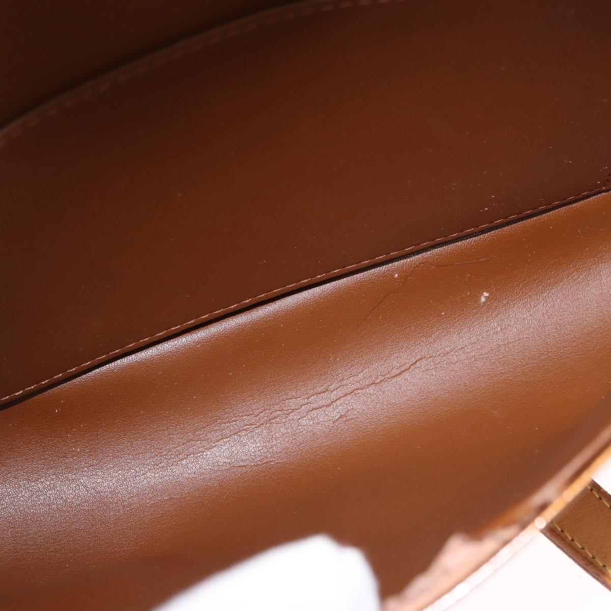 LOUIS VUITTON Monogram Vernis Thompson Street Bronze M91124 LV Auth 191522