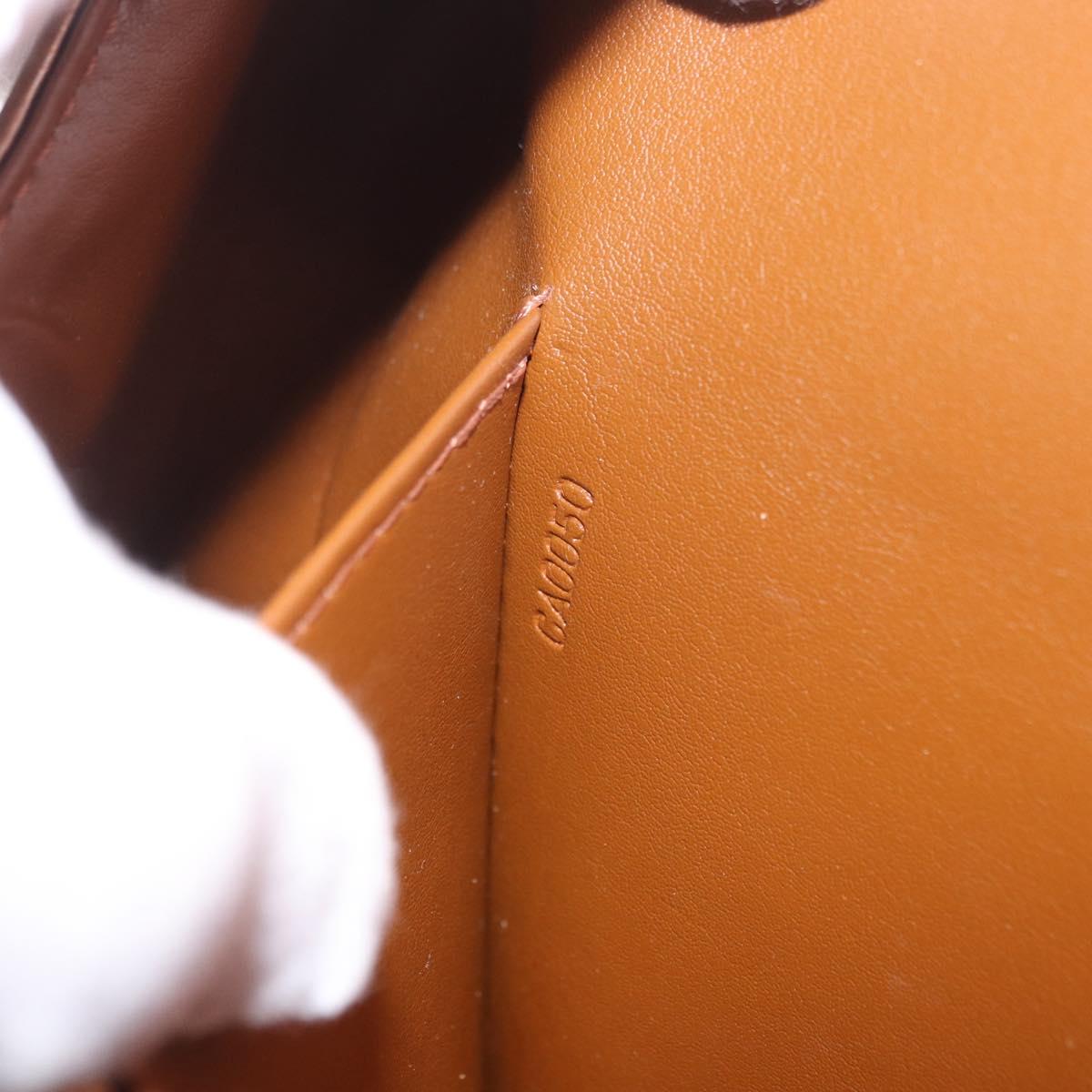 LOUIS VUITTON Monogram Vernis Thompson Street Bronze M91124 LV Auth 191522