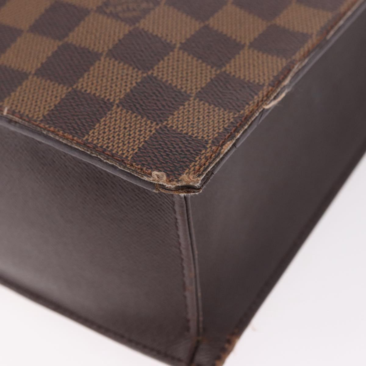LOUIS VUITTON Damier Ebene Venice PM Hand Bag N51145 LV Auth 191525