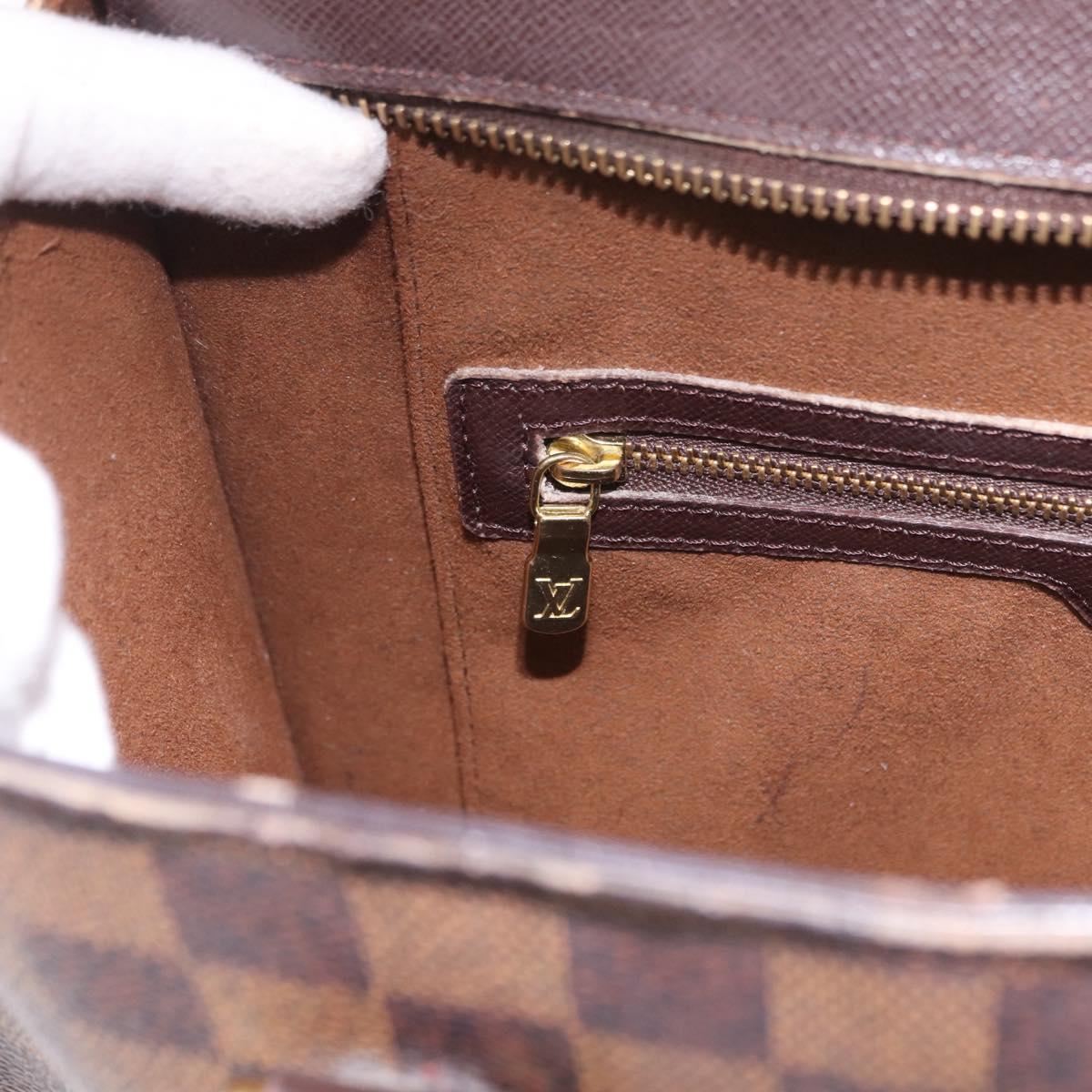 LOUIS VUITTON Damier Ebene Venice PM Hand Bag N51145 LV Auth 191525