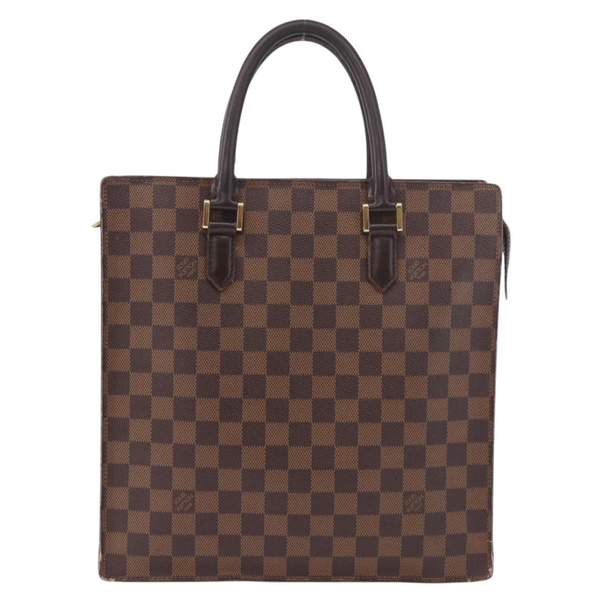 LOUIS VUITTON Damier Ebene Venice PM Hand Bag N51145 LV Auth 191525