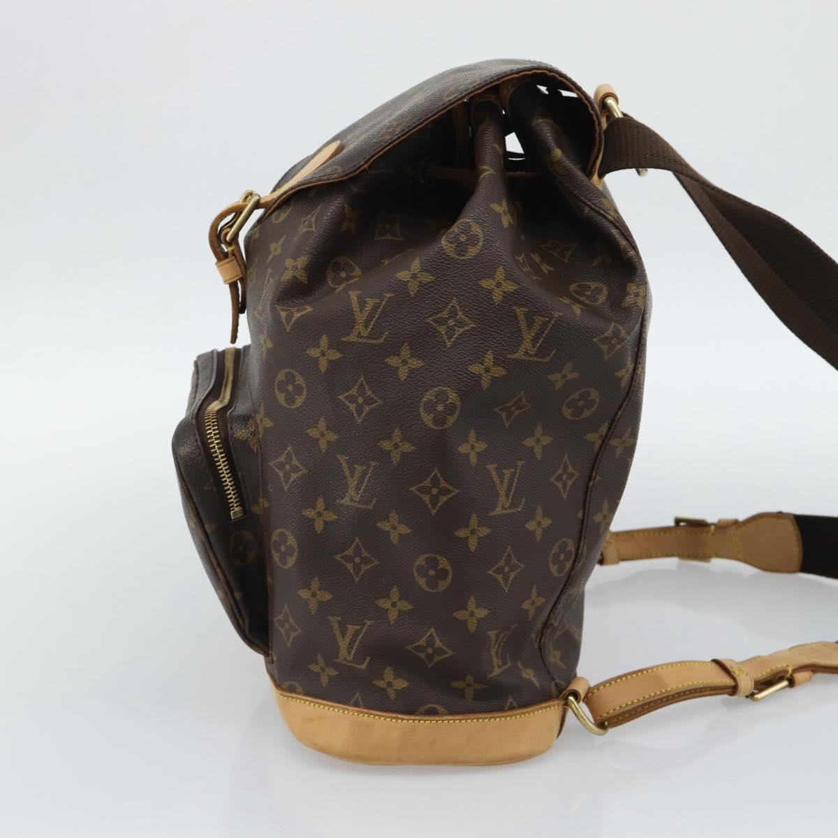 LOUIS VUITTON Monogram Montsouris GM Backpack M51135 LV Auth 191527A