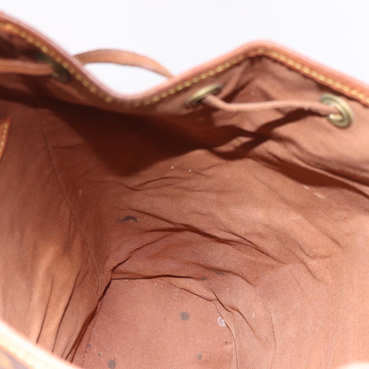LOUIS VUITTON Monogram Montsouris GM Backpack M51135 LV Auth 191528