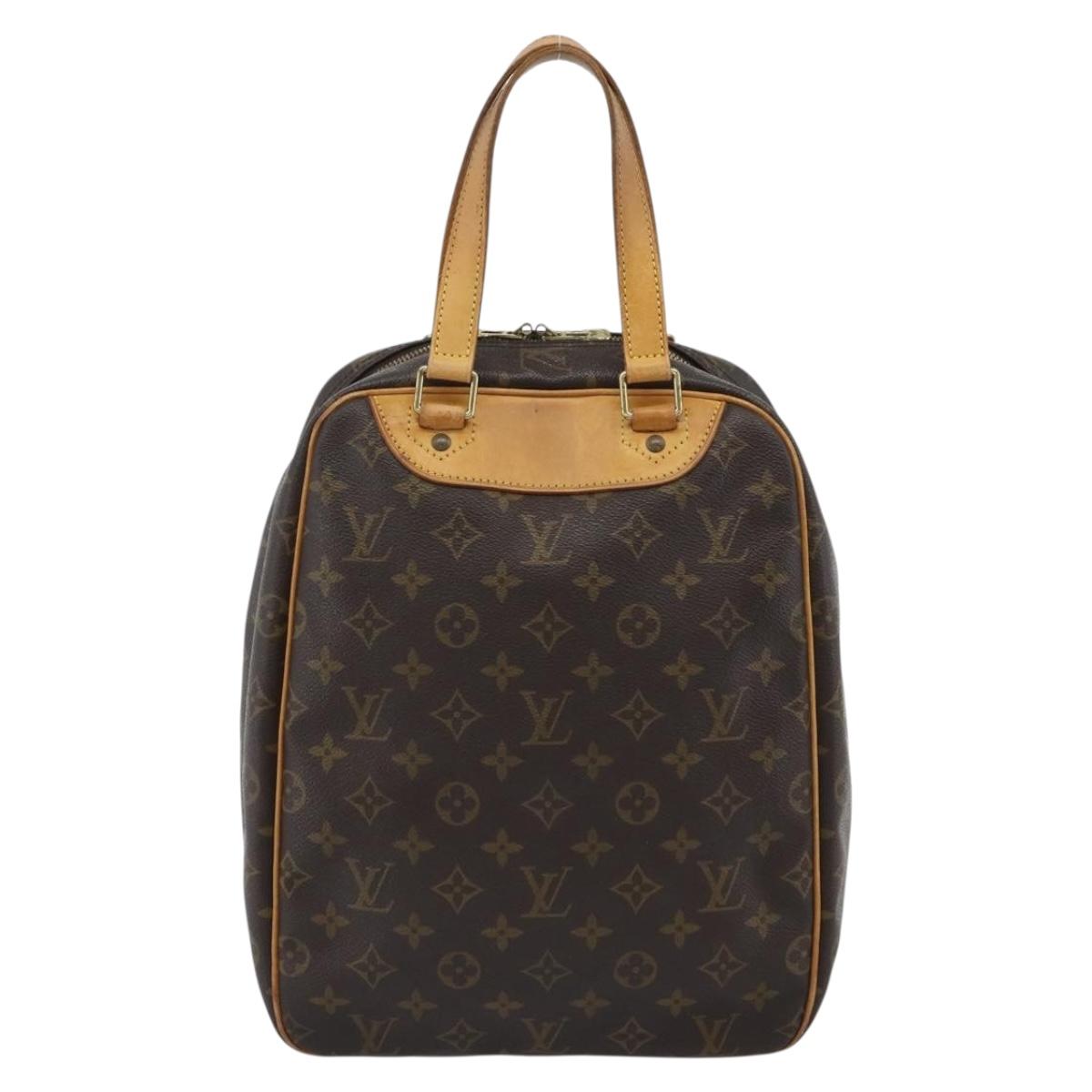 LOUIS VUITTON Monogram Excursion Hand Bag M41450 LV Auth 191529