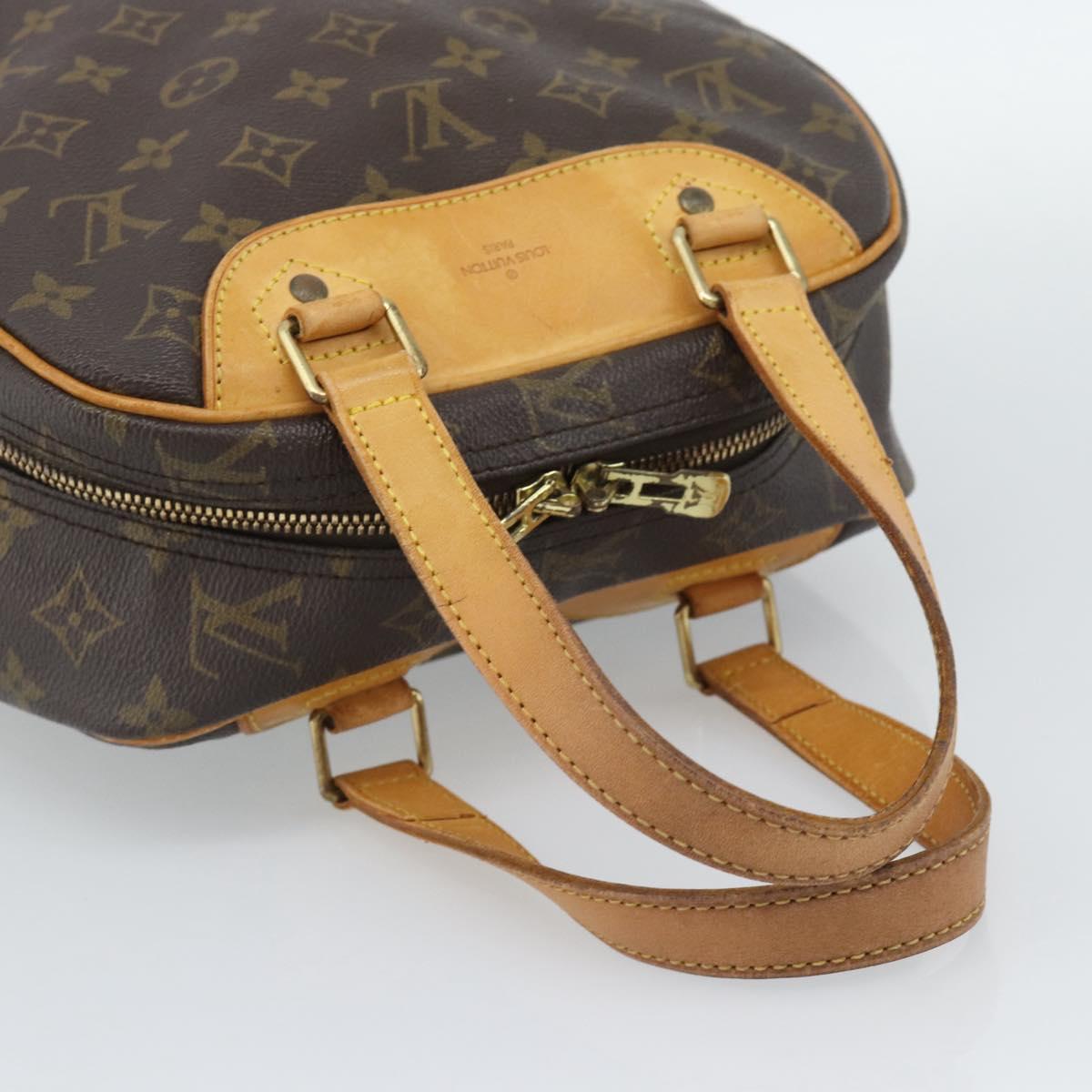 LOUIS VUITTON Monogram Excursion Hand Bag M41450 LV Auth 191529