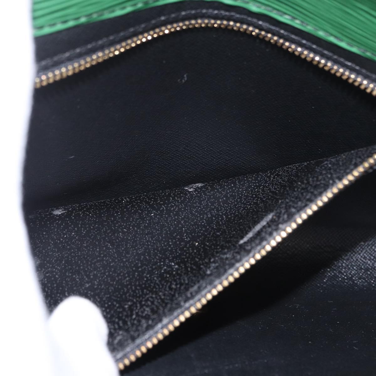 LOUIS VUITTON Epi Art Deco Clutch Bag Green M52634 LV Auth 191535