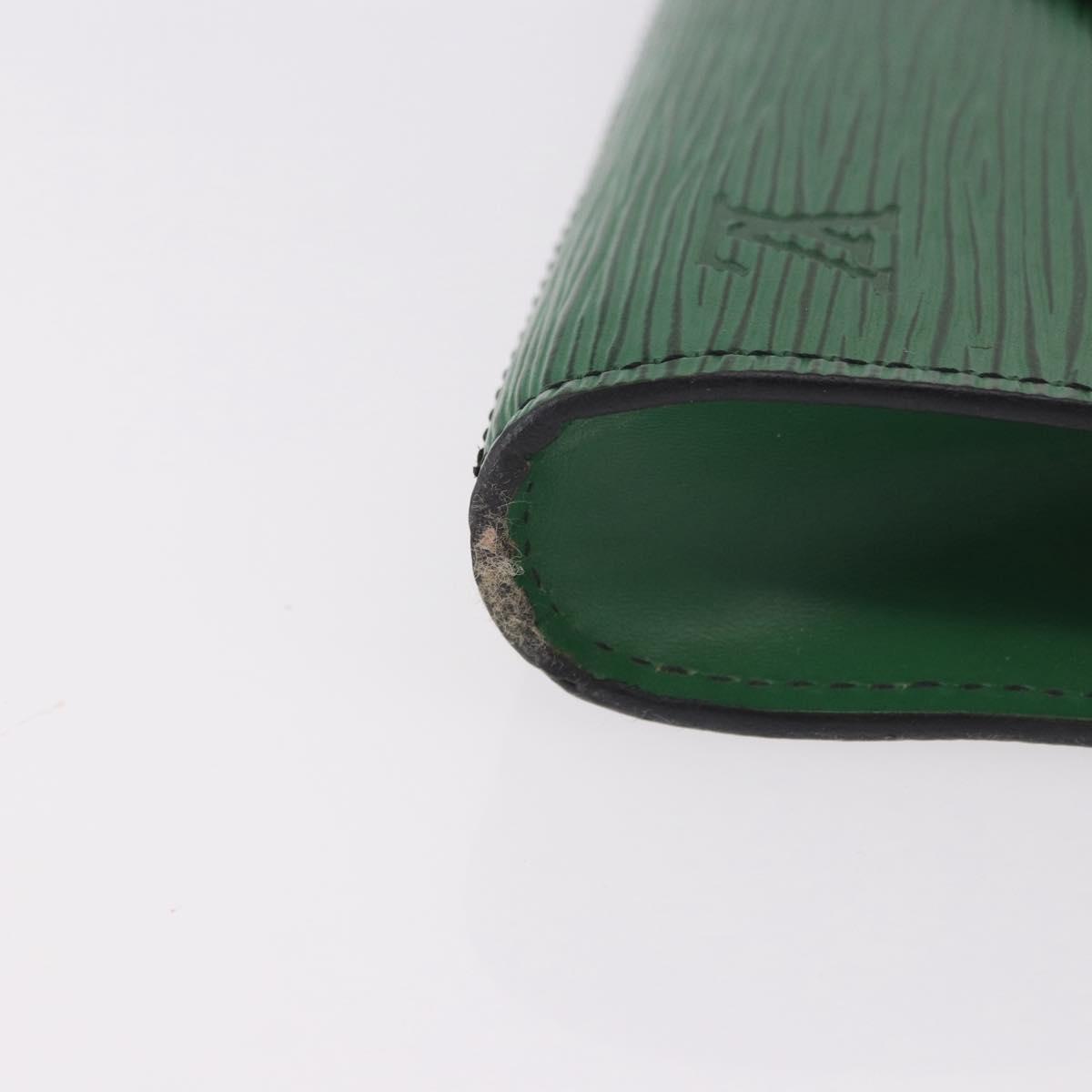LOUIS VUITTON Epi Art Deco Clutch Bag Green M52634 LV Auth 191535
