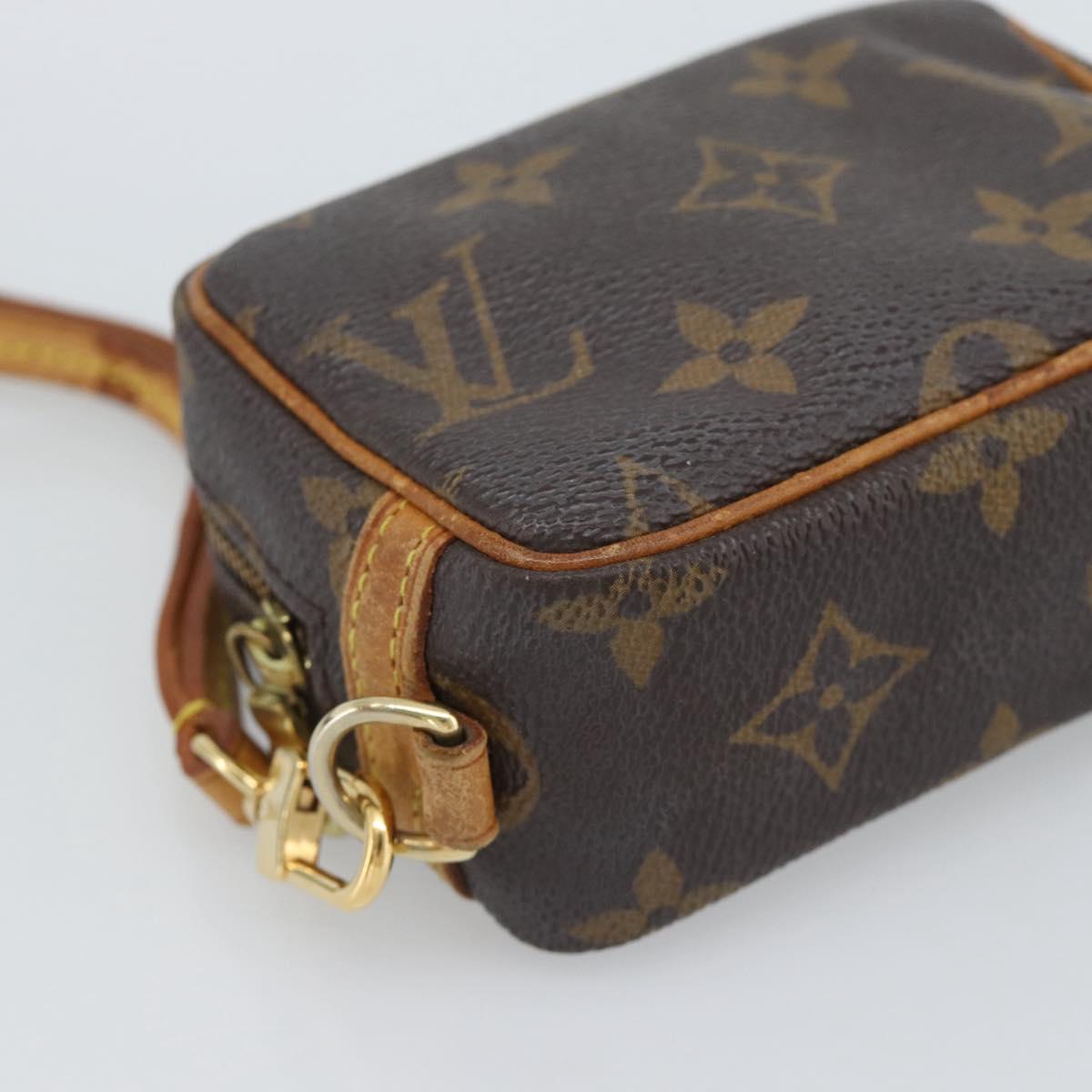 LOUIS VUITTON Monogram Trousse Wapity Pouch M58030 LV Auth 191537