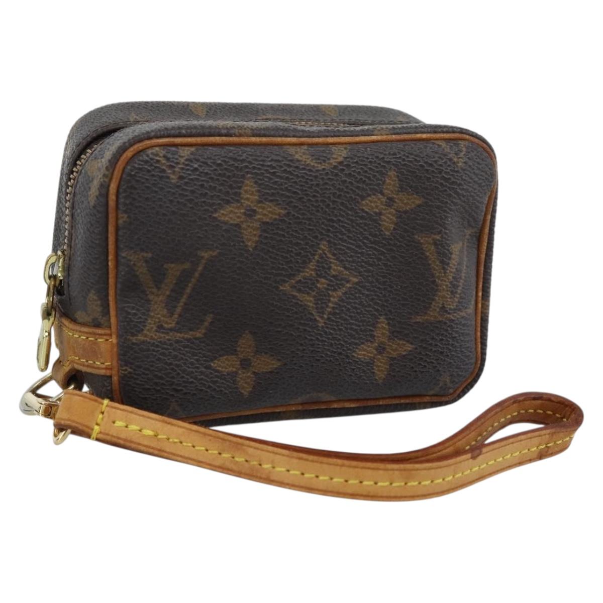 LOUIS VUITTON Monogram Trousse Wapity Pouch M58030 LV Auth 191537