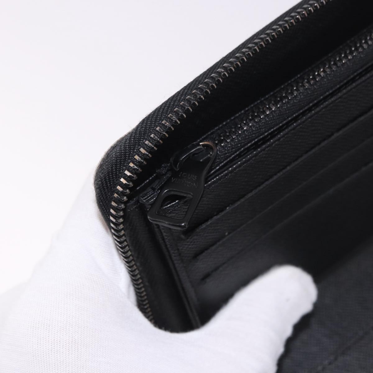 LOUIS VUITTON Monogram Logo Story Zippy Organizer Wallet M67826 LV Auth 191538M