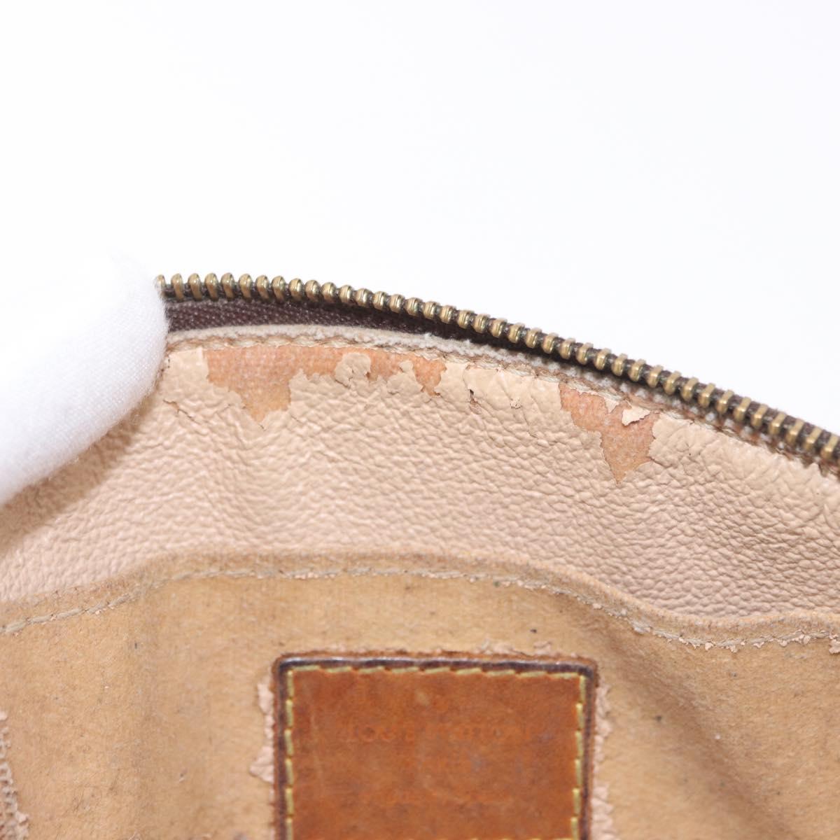 LOUIS VUITTON Monogram Pochette Cosmetic PM Cosmetic Pouch M47515 LV Auth 191559