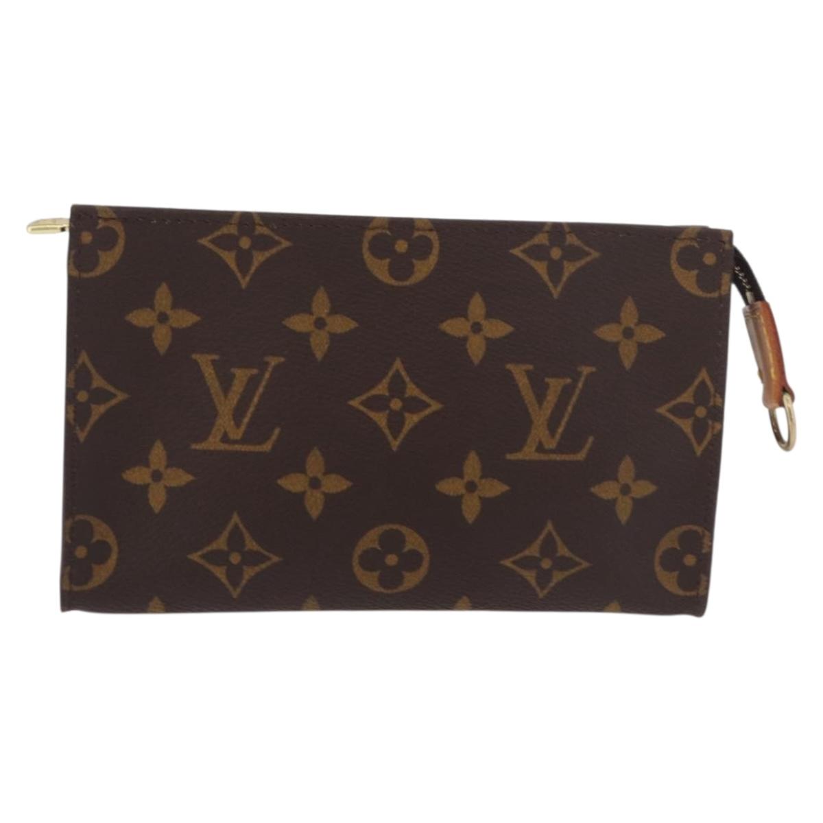 LOUIS VUITTON Monogram Bucket PM Pouch Accessory Pouch LV Auth 191560