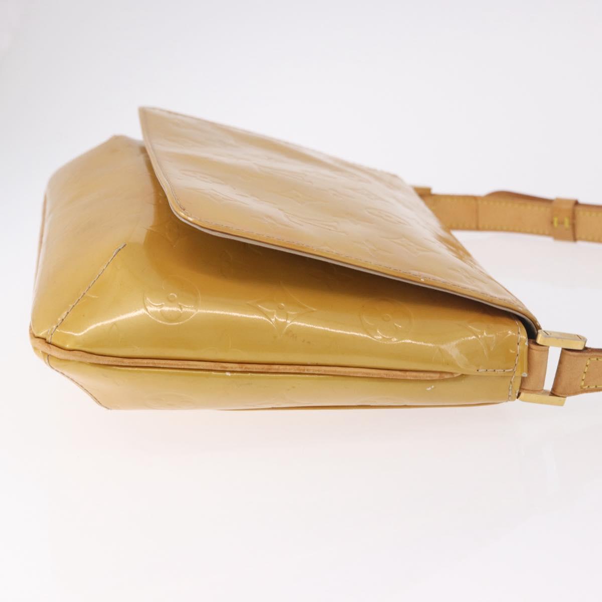 LOUIS VUITTON Monogram Vernis Thompson Street Beige M91301 LV Auth 191566
