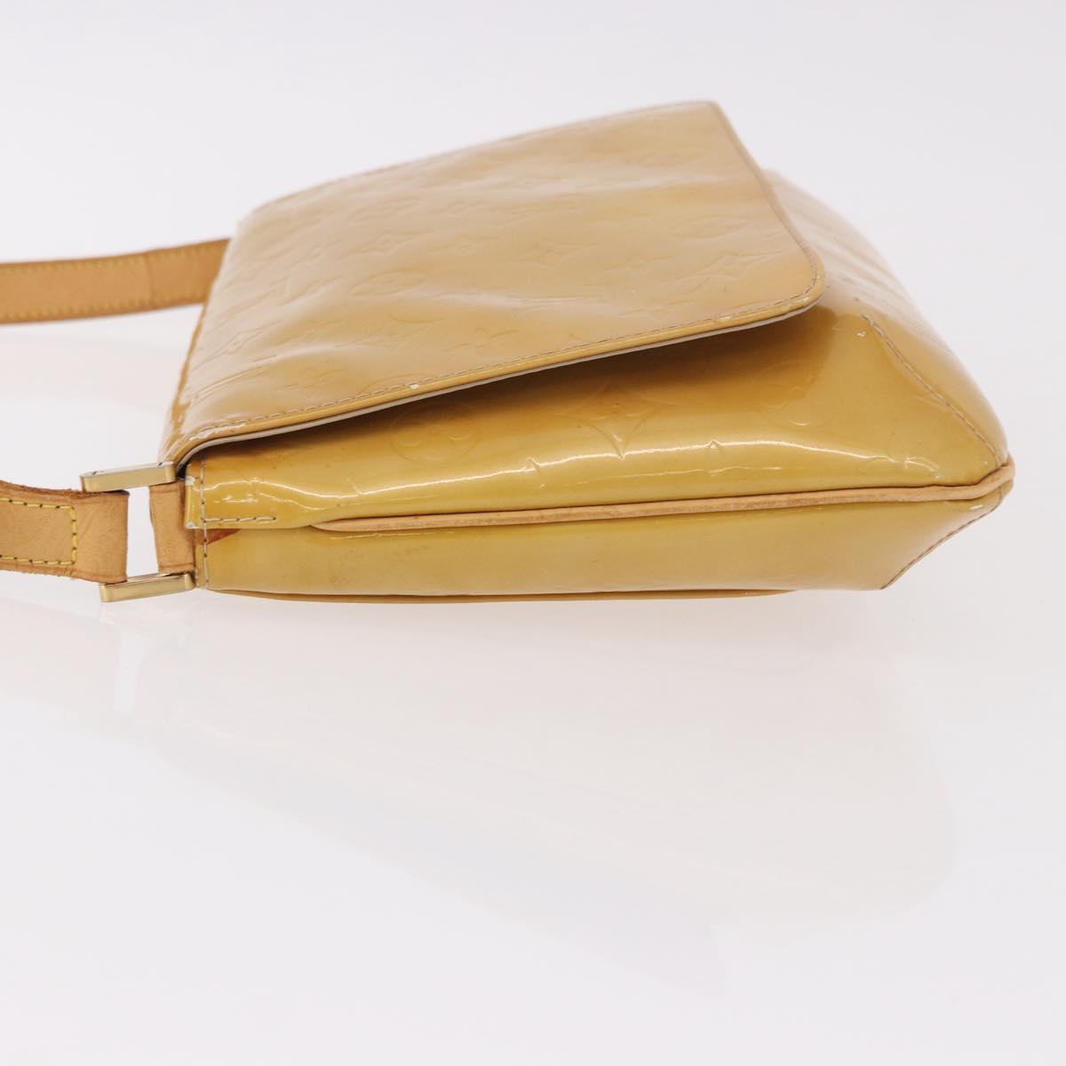 LOUIS VUITTON Monogram Vernis Thompson Street Beige M91301 LV Auth 191566
