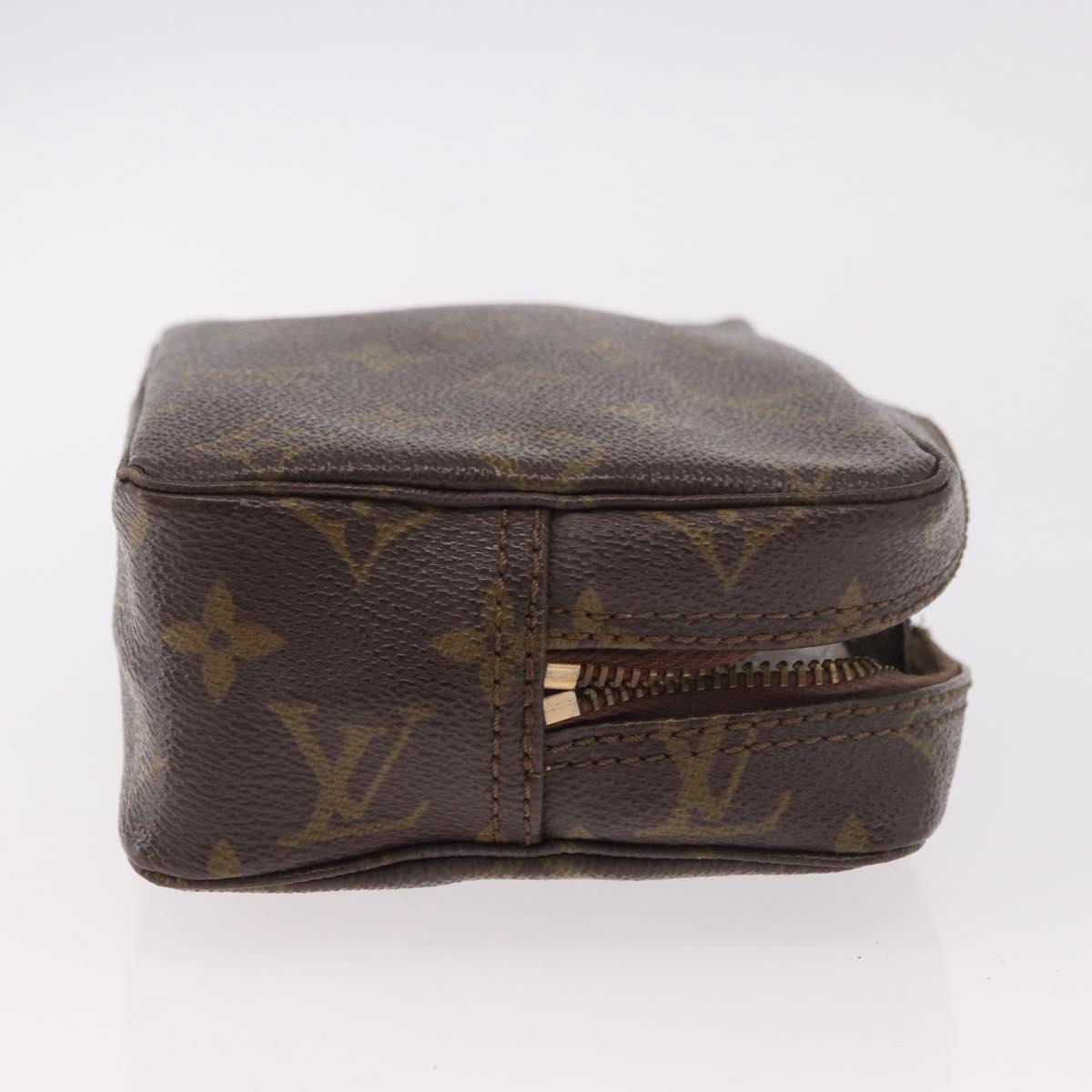 LOUIS VUITTON Monogram Trousse Toilette 18 Pouch M47526 LV Auth 191567