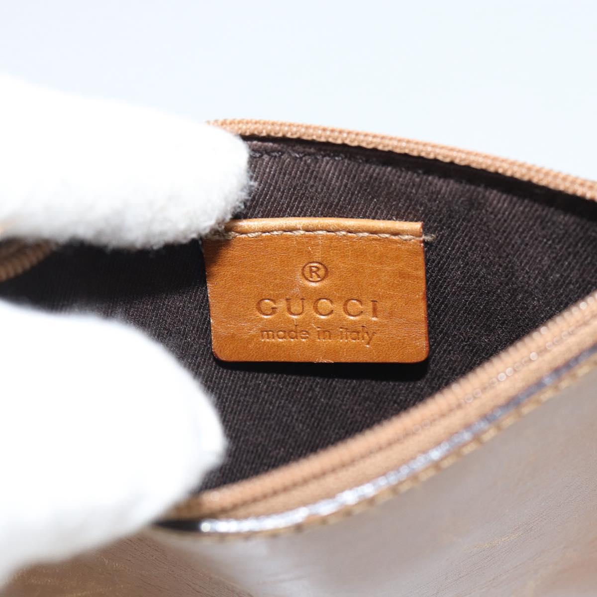 GUCCI GG Canvas Tote Bag Beige 94898 Auth 191570